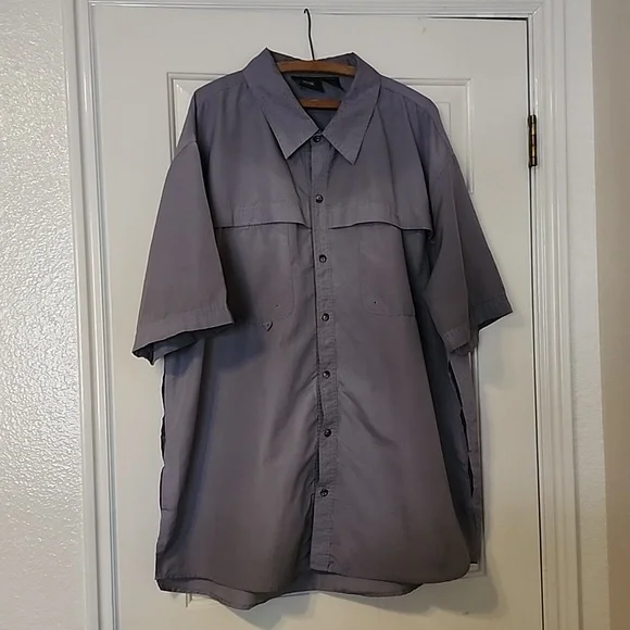 Chemise homme Stillwater Supply Co. ventilée taille XL bleu